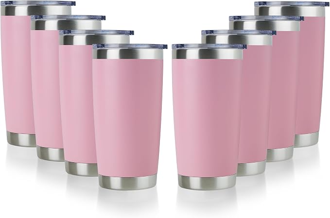 DOMICARE 20oz Stainless Steel Tumbler Bulk by VisittheDOMICARE