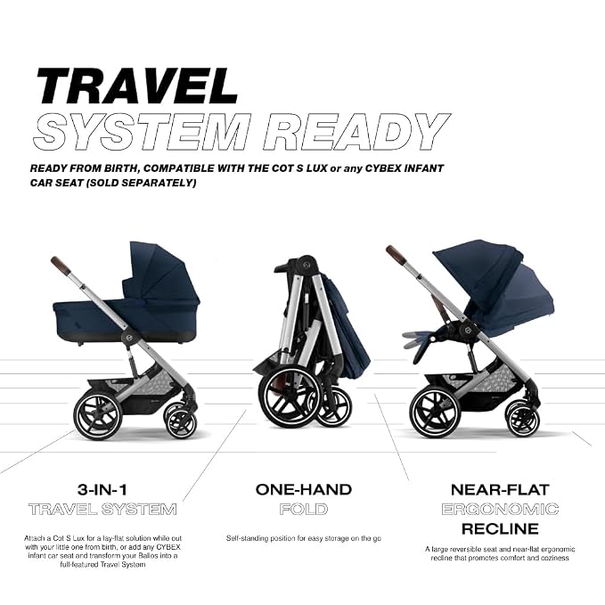 Cybex Balios S Lux Toddler and Baby Stroller - Image 3