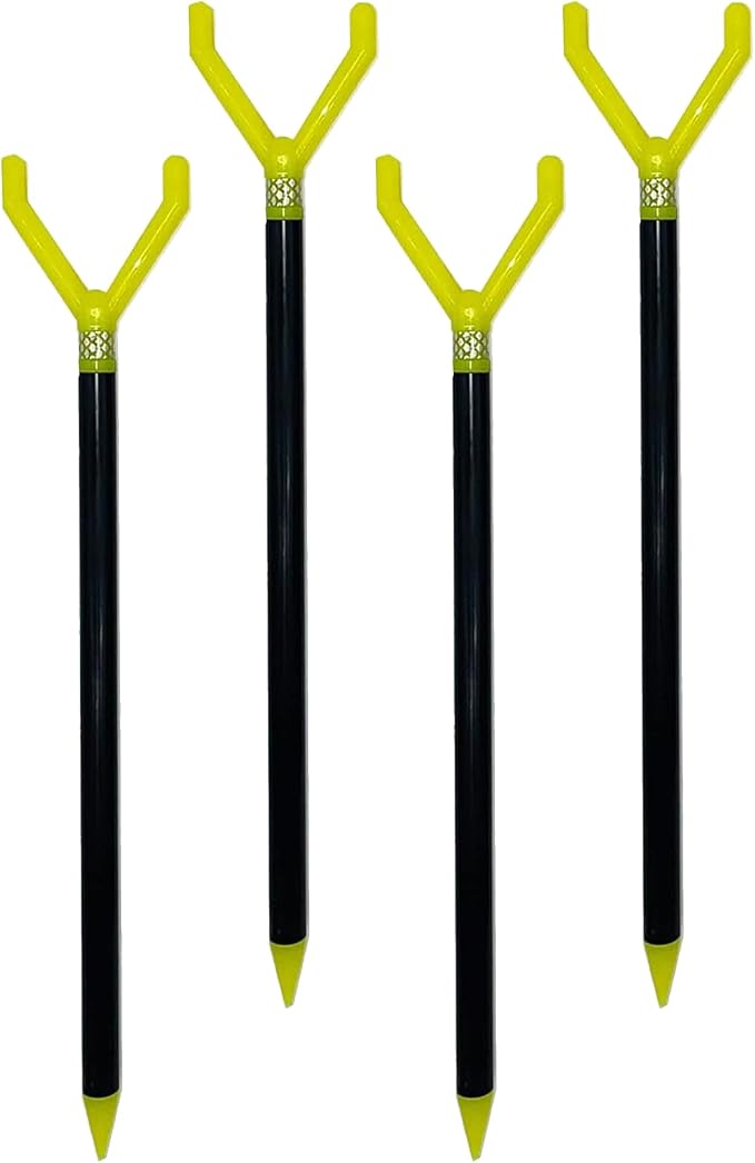 Fishin’ Stix Trident Telescoping Fishing Rod Holders – Extendable 12"–30" by FishinStix