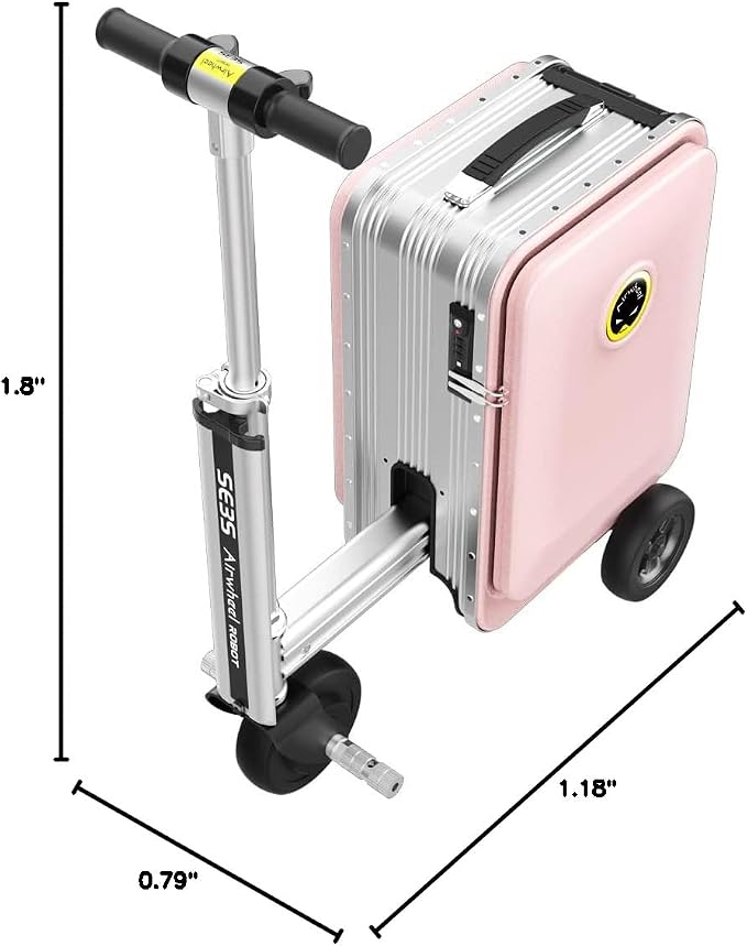 Airwheel SE3S Smart Rideable Suitcase Electric Luggage Scooter - Image 10
