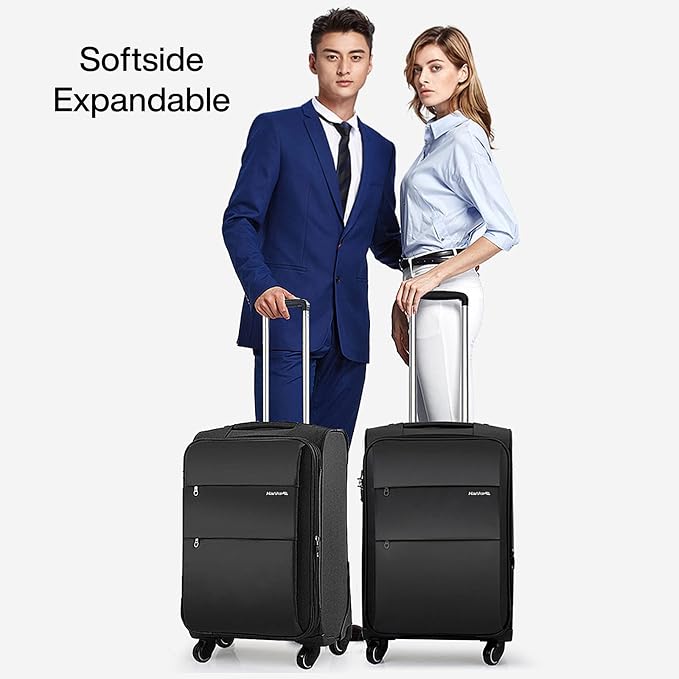 Hanke 24 Inch Expandable Luggage Large Suitcases - Image 9