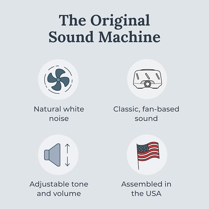 Yogasleep Dohm The Original White Noise Machine, Relaxing Natural Sound from a - Image 2