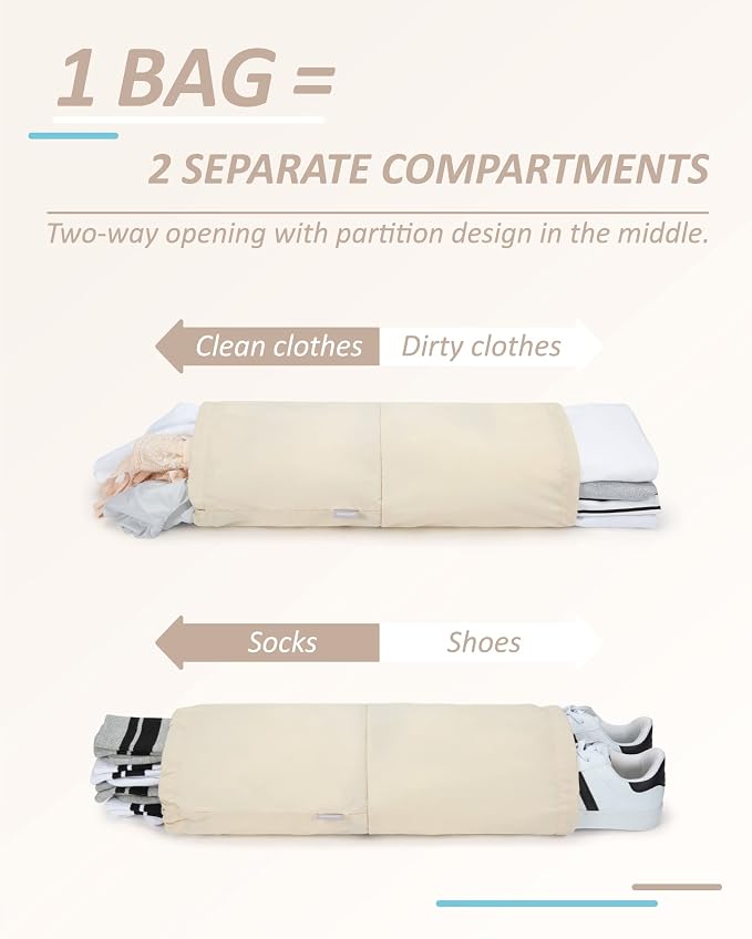 BAGSMART 6 Set Compression Packing Cubes - Image 4