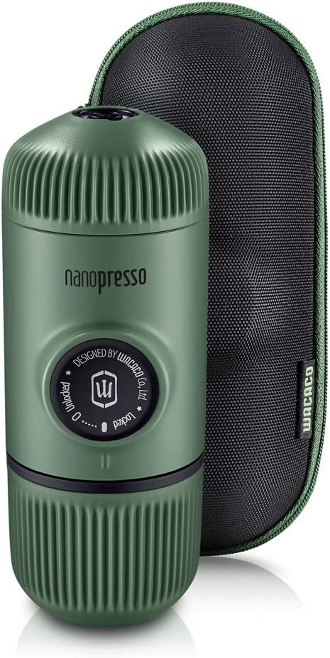 WACACO Nanopresso Portable Espresso Maker Bundled by WACACO