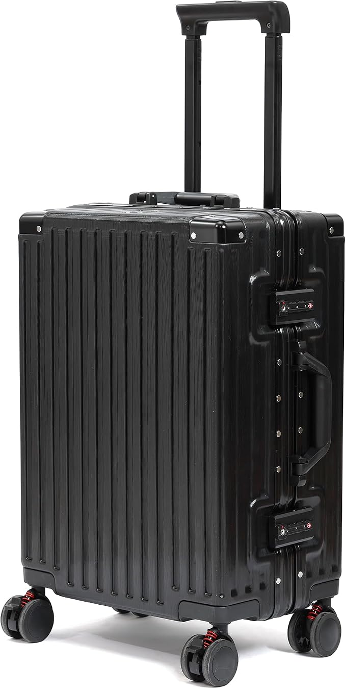 UrbanExplorer 20 Inch Carry On Luggage Aluminum Frame Airline Approved by UrbanExplorer