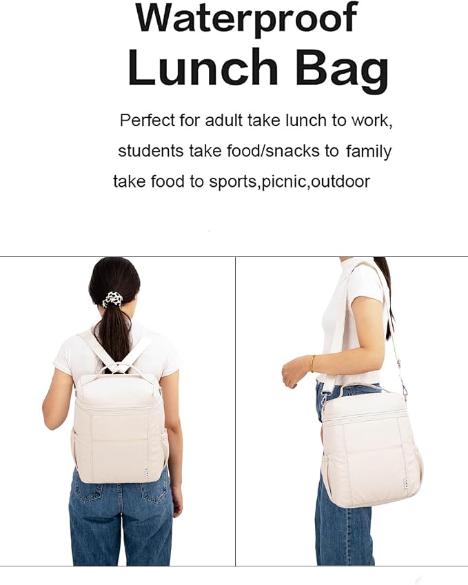 NOL Natural Organic Lifestyle Insulated Lunch Bags - Image 6
