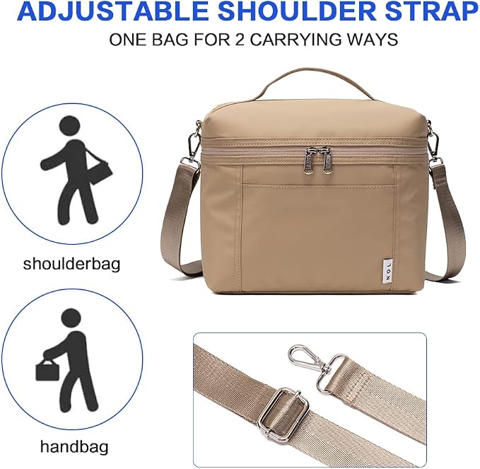 NOL Natural Organic Lifestyle Insulated Lunch Bags - Image 6