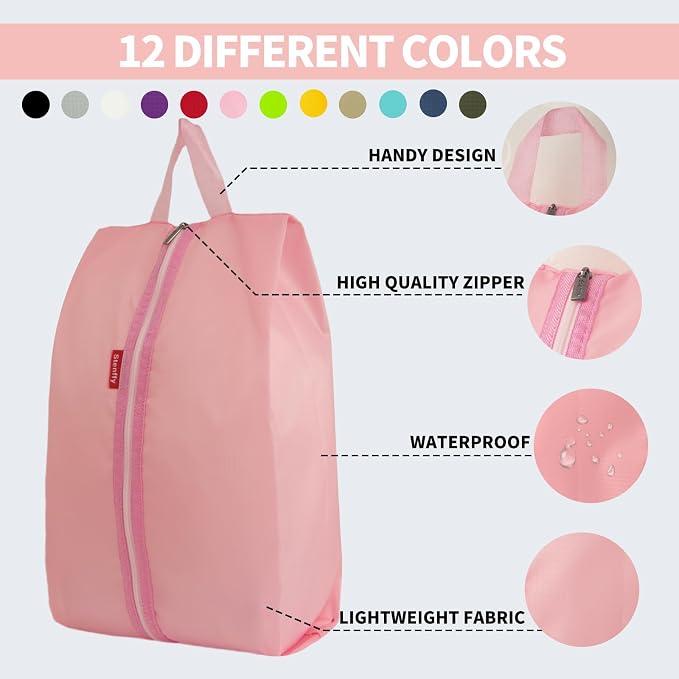 6pcs Portable Shoe Organizer, Travel Pouches - Image 4