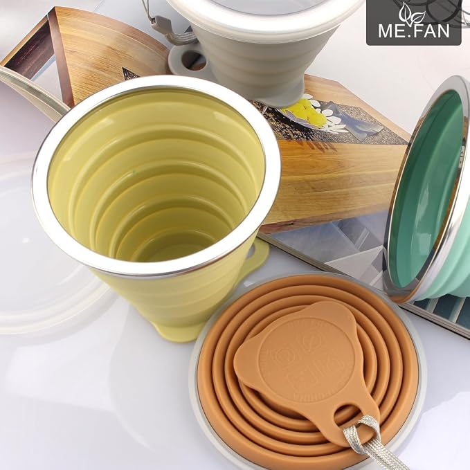 ME.FAN Silicone Collapsible Travel Cup - Image 2