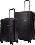 Eddie Bauer Glacier Carry-On 22" and Checked 30" Luggage | Hardside | Spinner by EddieBauer