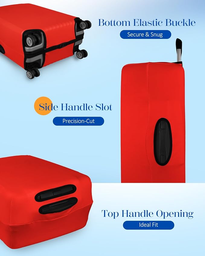 Slohif Luggage Cover for Suitcase Tsa Approved Protector - Image 5