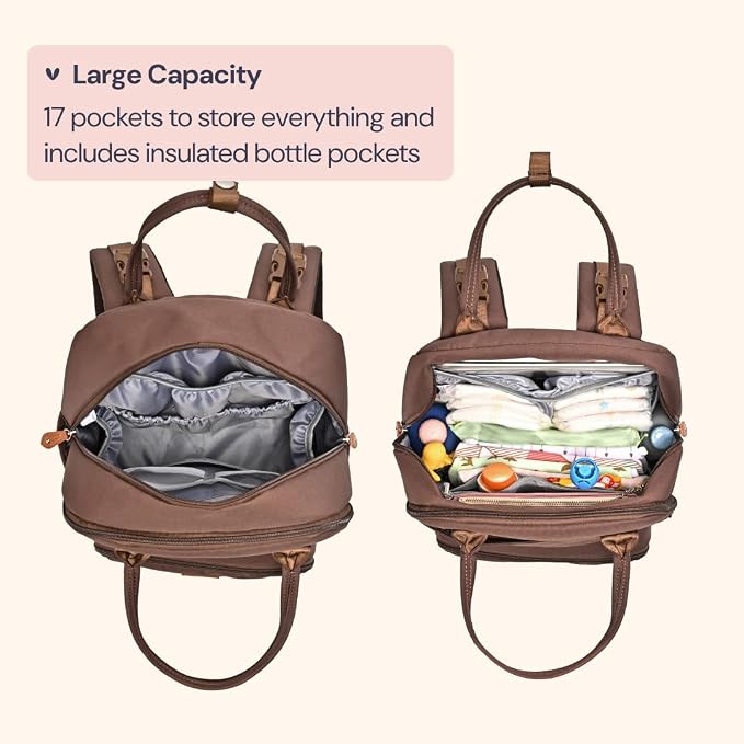 BabbleRoo Diaper Bag Backpack - Image 3