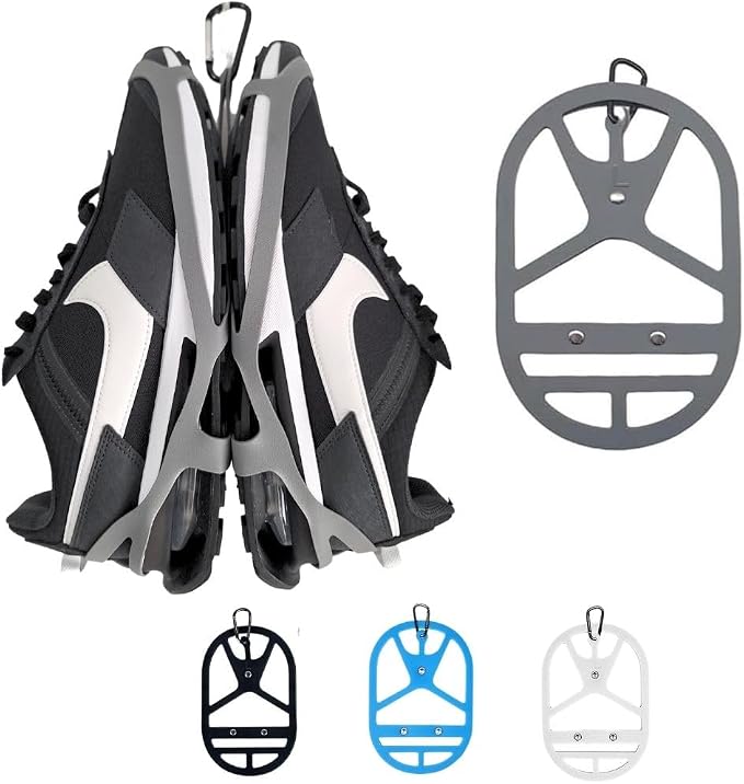 Shoe Holster For Backpack with Clip Hanger. Footwear Holder with Clip for by SPLANDIN