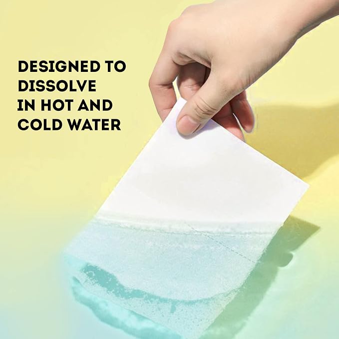 ECO ROOTS Laundry Detergent Sheets 64 loads | ECO FRIENDLY Unscented Sheets - Image 9