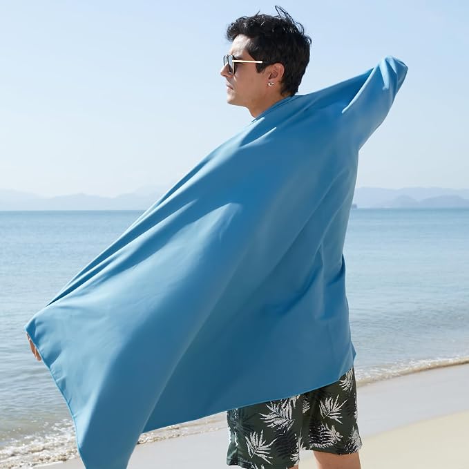 Rainleaf Microfiber Towel Perfect Travel & Gym & Camping Towel. Quick Dry - Image 5