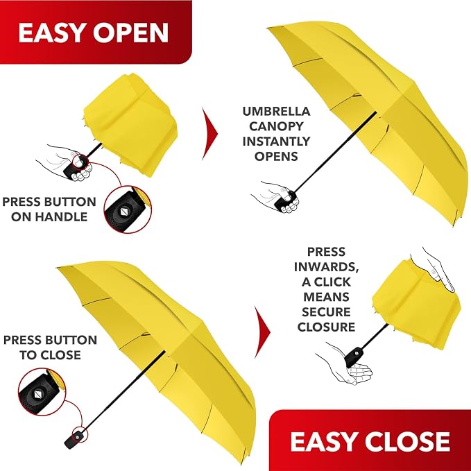 REPEL Windproof Travel Umbrella - Image 4