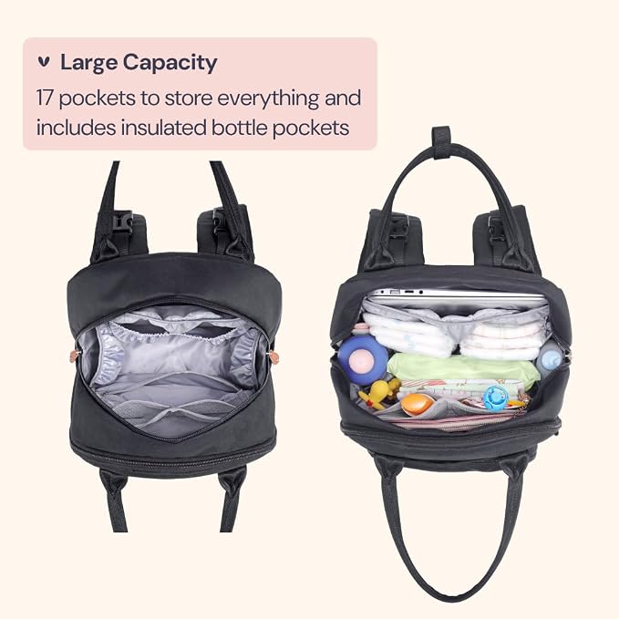 BabbleRoo Diaper Bag Backpack - Image 3
