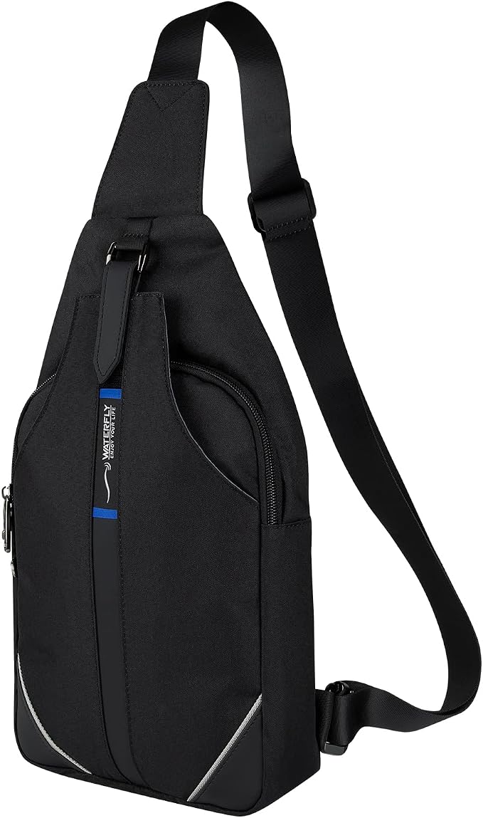 WATERFLY Small Crossbody Sling Backpack Anti Theft Backpack by Waterfly