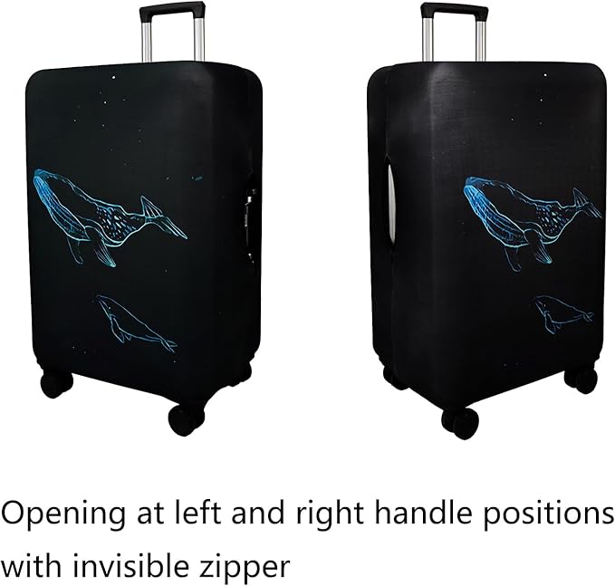 WUJIAONIAO Travel Luggage Cover Baggage Suitcase Cover Protector Skins 18-32 - Image 2