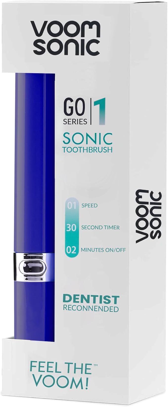 Voom Sonic Go 1 Series Travel Electric Toothbrush | Travel Toothbrushes - Image 2