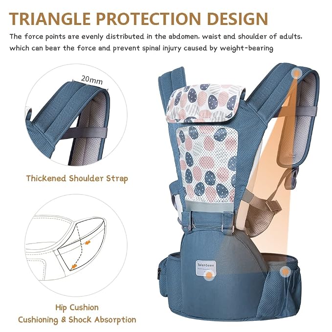 Baby Carrier 6-in-1 Newborn to Toddler, Baby Carrier - Image 6