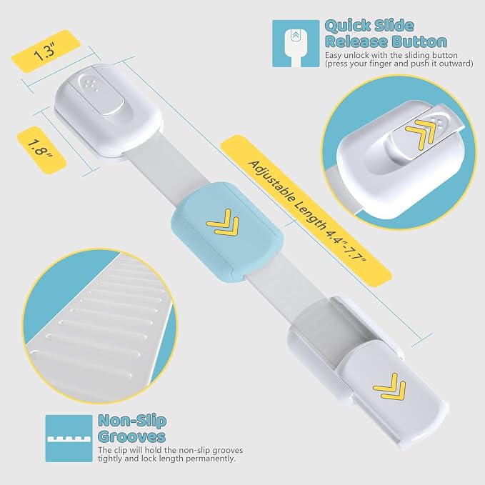 4our Kiddies Child Safety Cabinet Locks - Image 4