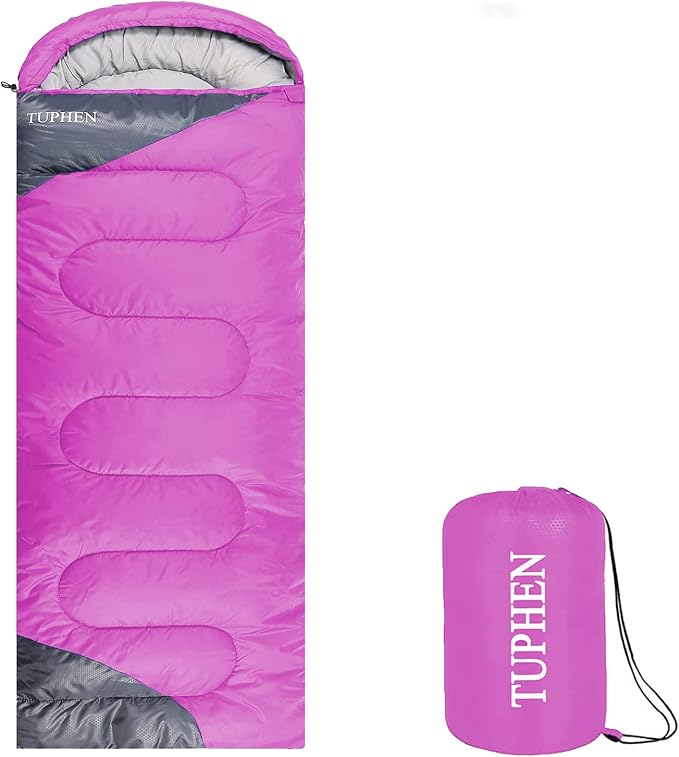 tuphen- Sleeping Bags for Adults Kids Boys Girls Backpacking Hiking Camping by tuphen