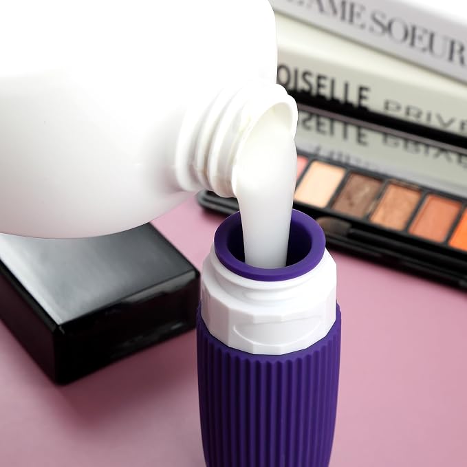 Travel Bottles for Toiletries, Tsa Approved 2oz Travel Bottles, BPA Free Leak - Image 3