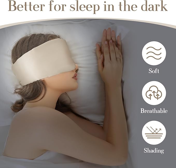 100% Mulberry Silk Sleep Mask Eye Mask - Image 2