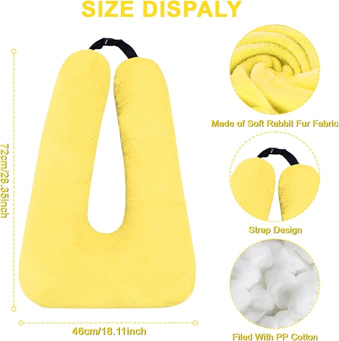 Travel Pillow, Travel Pillow for Kids, Sleeper Hold Pillow Travel, Removable - Image 7