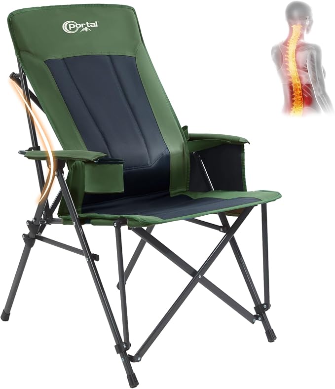 Portal Camping Chair with Lumbar Support by PORTAL