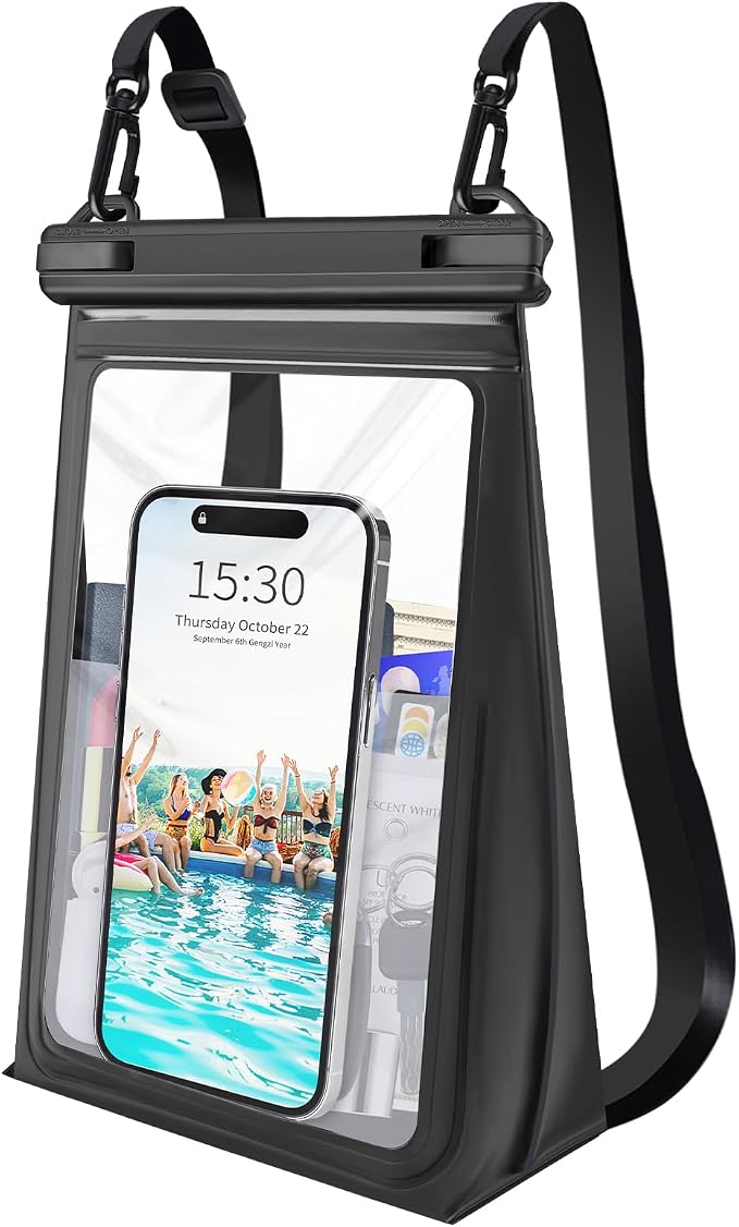 Large Waterproof Phone Pouch Floating, Waterproof Phone Case by Kebrela