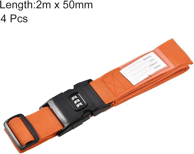 uxcell Luggage Straps Suitcase Belts - Image 4