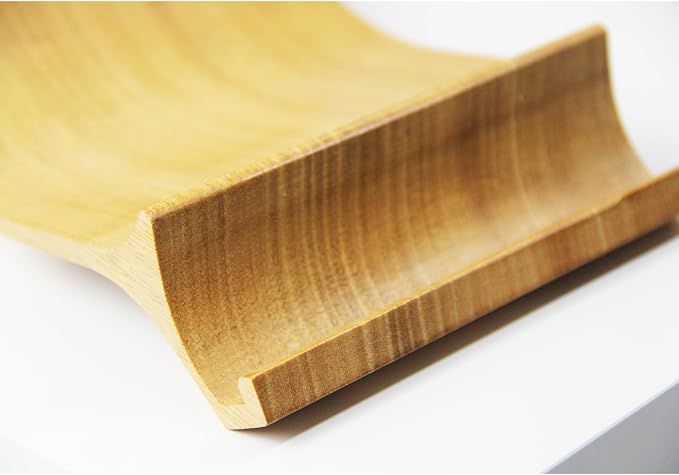 XDK Wood Laptop Stand for Desk, Ergonomic Height Riser for Notebook Computer up - Image 7