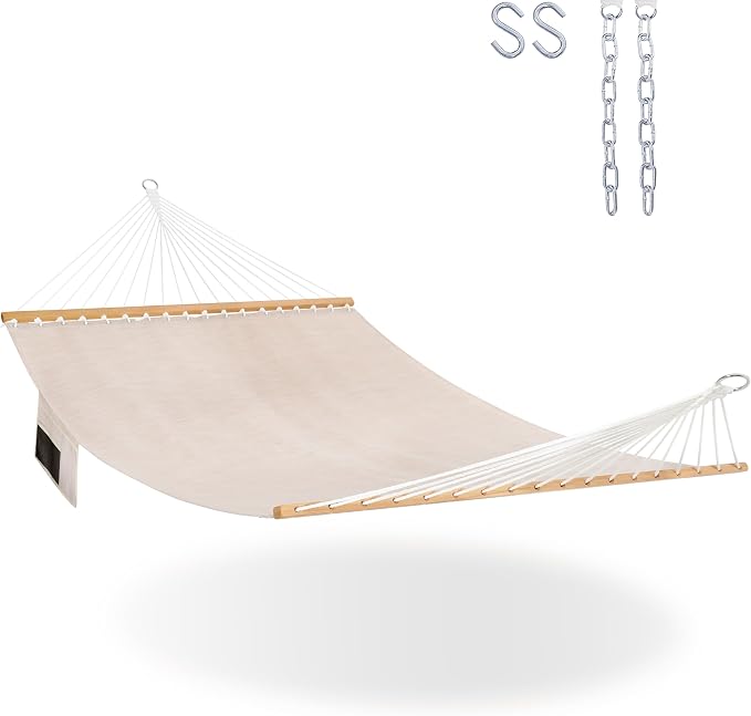 Lazy Daze Hammocks 11 FT Double Outside Hammock Quick Dry Olefin Fabric Hammock by LazyDazeHammocks