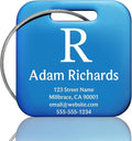 Customized Stainless Steel Luggage Tags: Personalize Your Suitcases, and Bags by Kcule