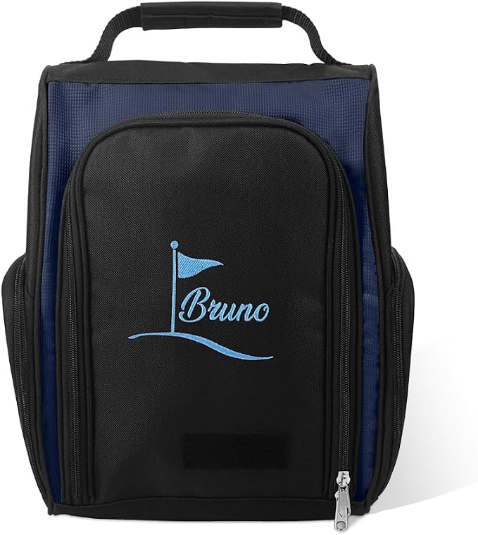 Embroidered Golf Shoe Bag Men Women Handle Strap Personalized Name Golf Shoes by ipetlive