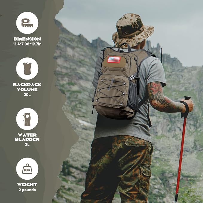 Maelstrom Hydration Hiking Backpack - Image 6