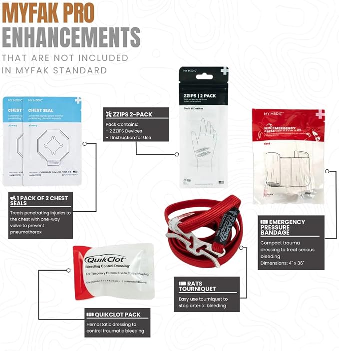 MY MEDIC MyFAK PRO First Aid Kit Bag - Image 5