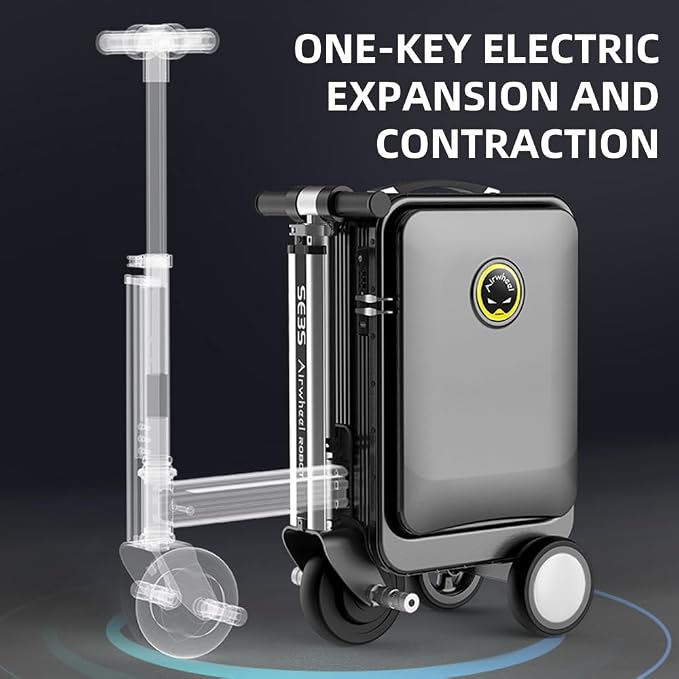 Airwheel SE3S Smart Rideable Suitcase Electric Luggage Scooter - Image 2