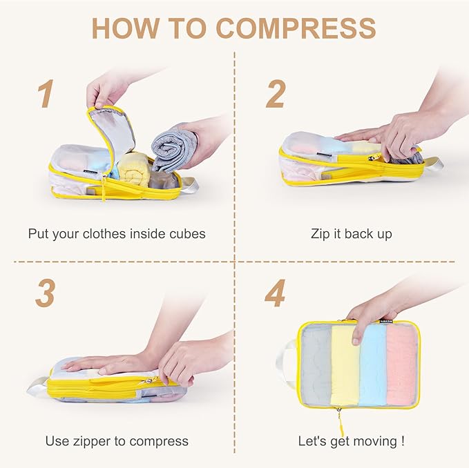 Lightweight Compression Packing Cubes - Image 2