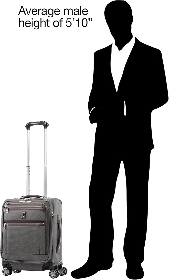 Travelpro Platinum Elite Softside Expandable Carry on Luggage, 8 Wheel Spinner - Image 11