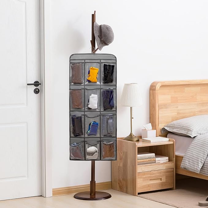 Dual Sided Hanging Shoe Organizer - Image 8