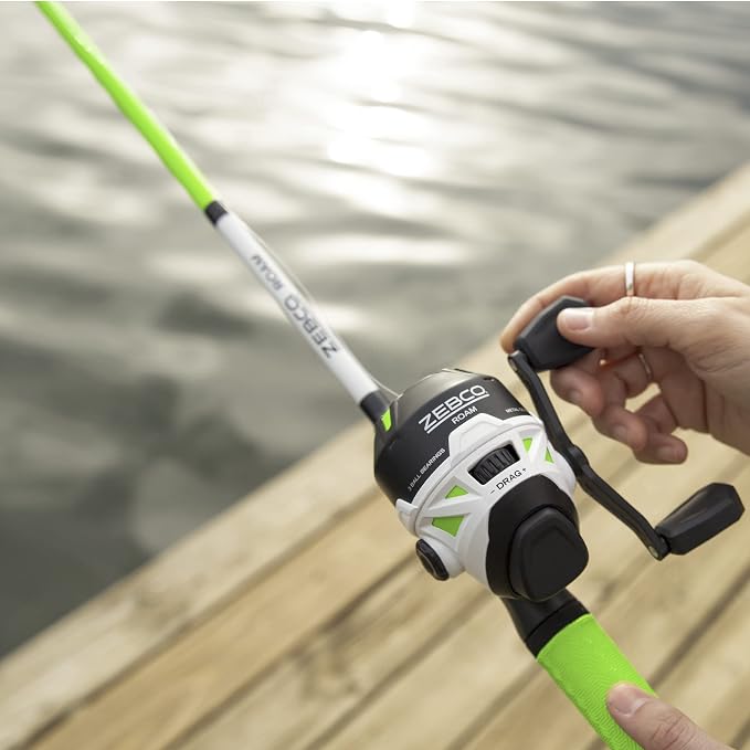 Zebco Roam Telescopic Fishing Rod and Spinning or Spincast Fishing Reel Combo - Image 8