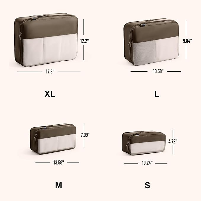 4 Set Compression Packing Cubes - Image 4
