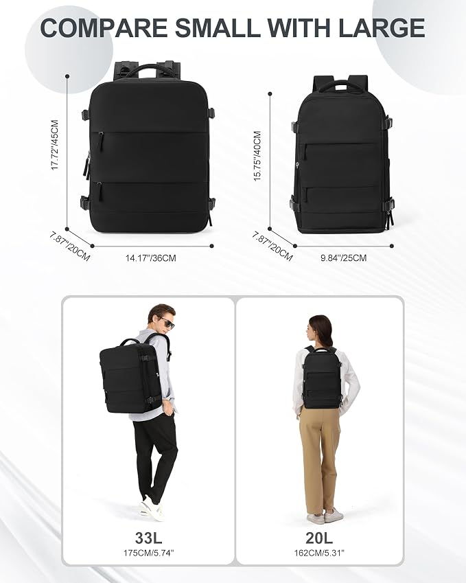 coowoz Travel Backpack Carry On - Image 7