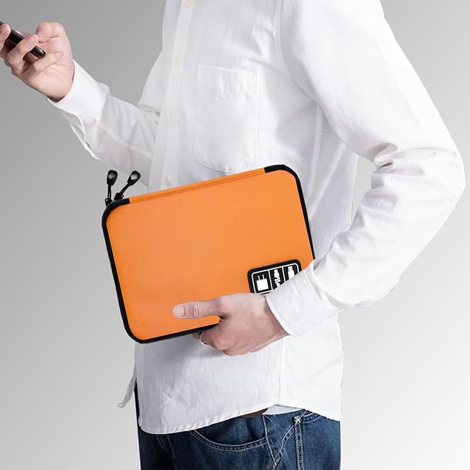 Electronics Travel Organizer, Portable Waterproof Electronic Travel Storage Bag - Image 5