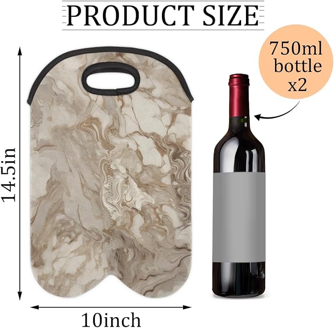 Wine Carrier Tote Personalized Bag - Image 2
