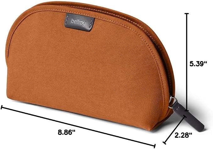 Bellroy Classic Pouch, Everyday kit, Leather and Woven Fabric - Image 7
