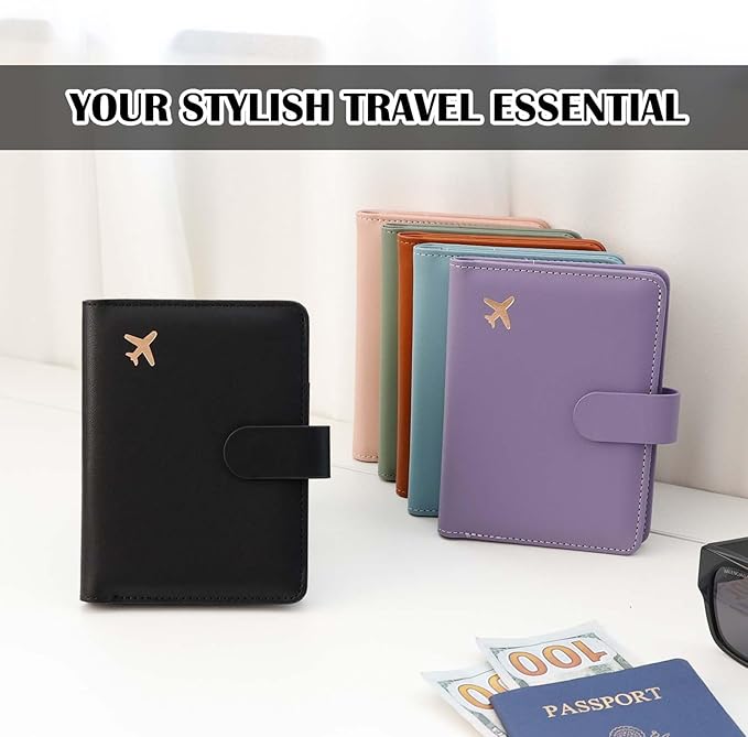 Melsbrinna Premium Leather Passport Holder Covers Case, Waterproof Rfid - Image 7